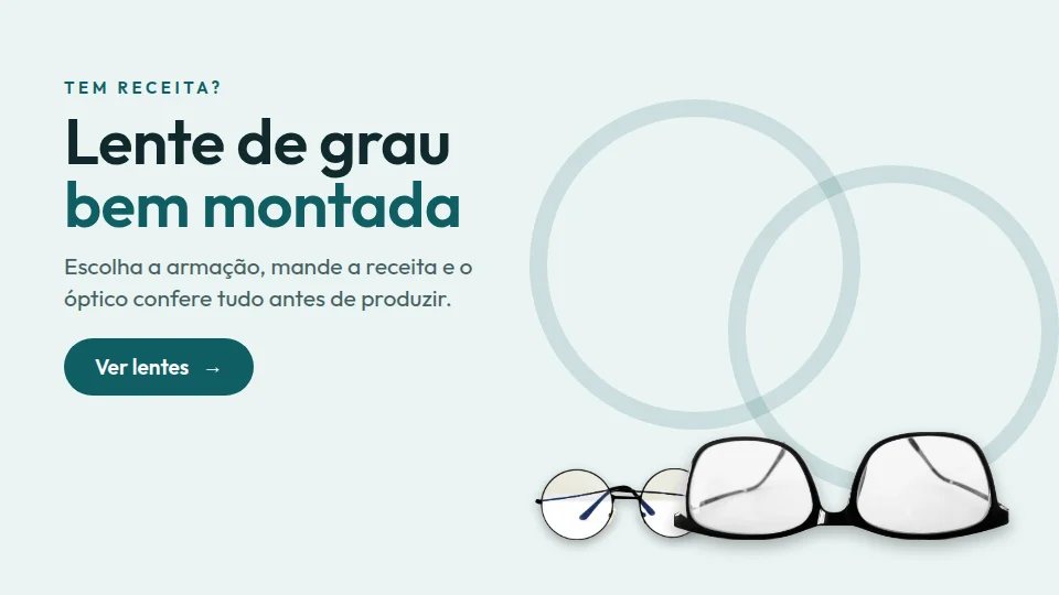 Ótica Mirante — Lente de grau